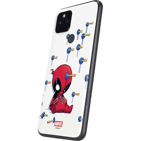 Marvel Deadpool Babypool Playing Google Pixel 5a Skin